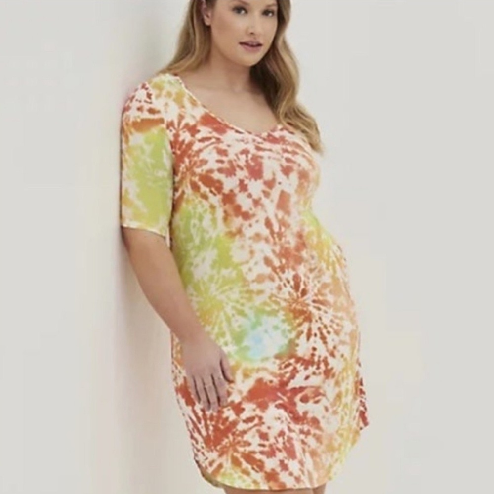TORRID Tie Dye Dress